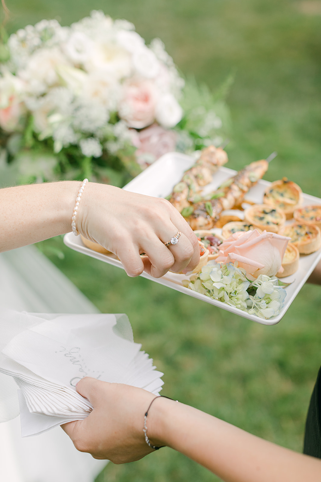 food details at wedding