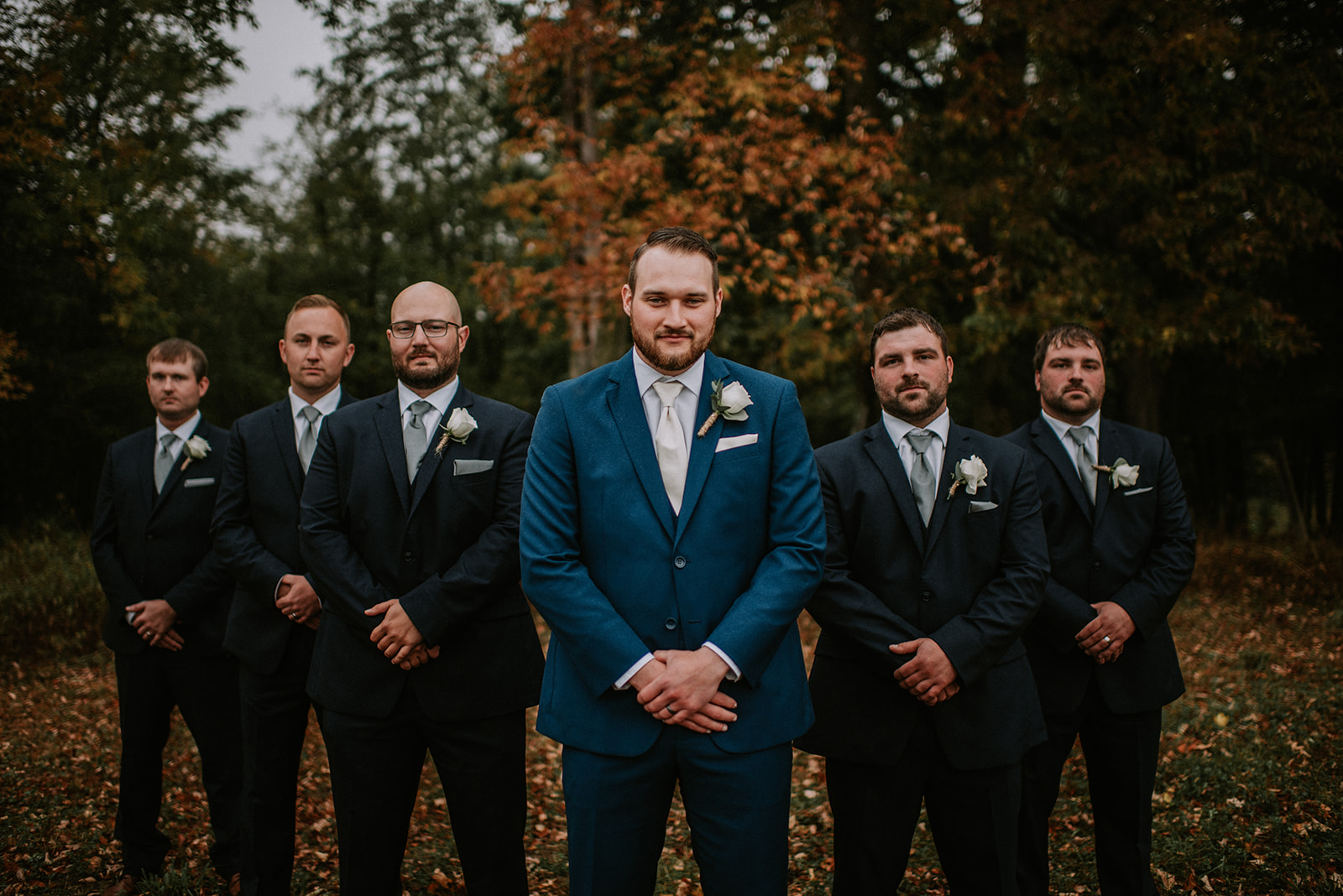 Northern Michigan Fall Wedding Photography 