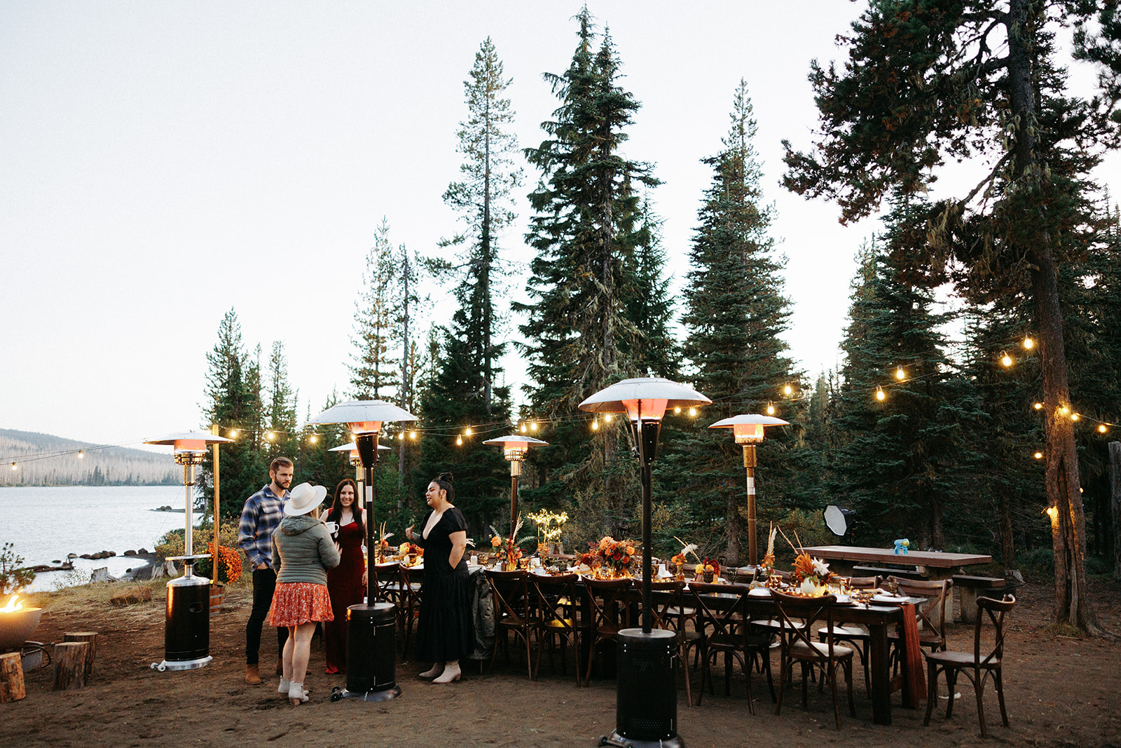 Bend Oregon campground wedding