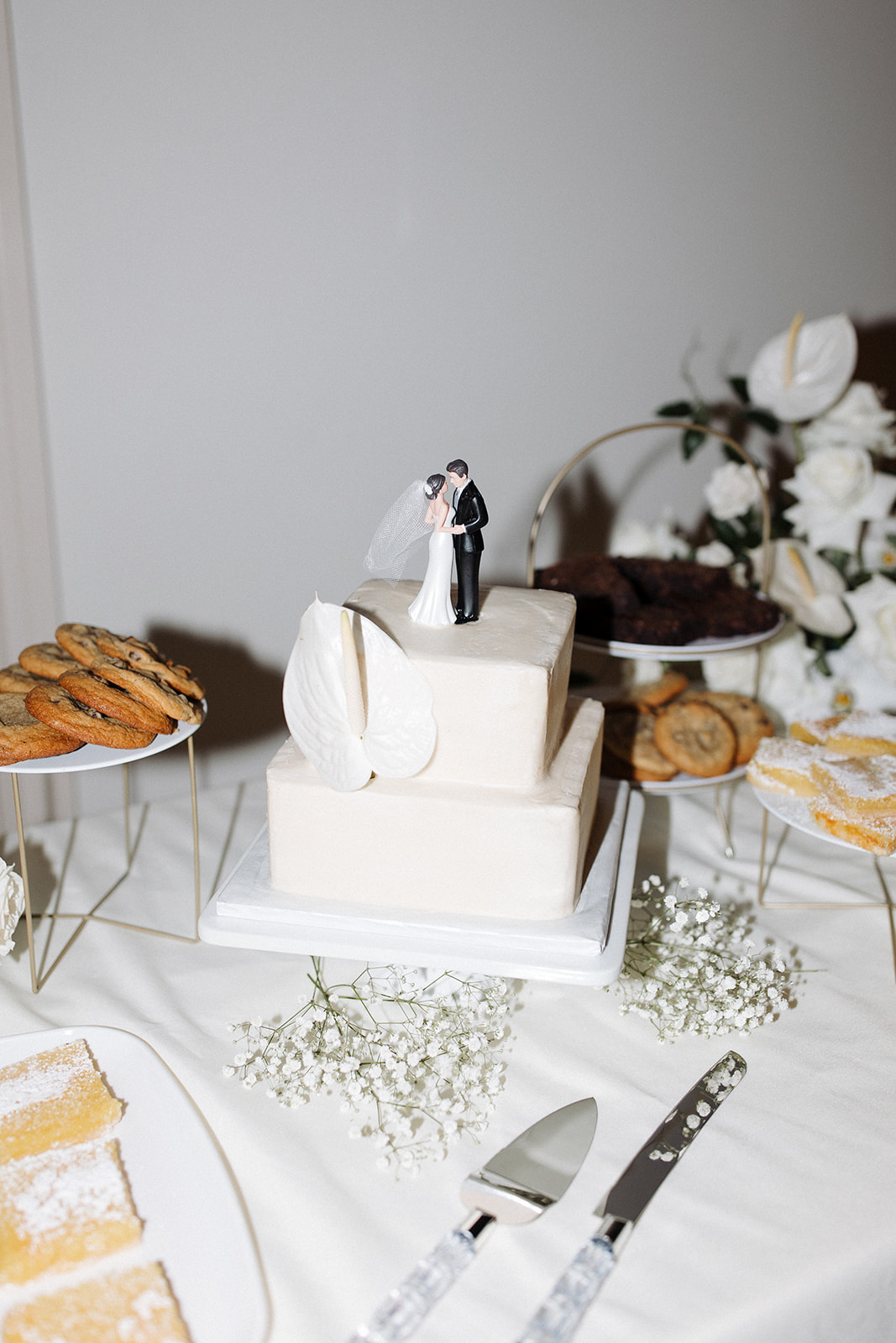 vintage wedding cake topper