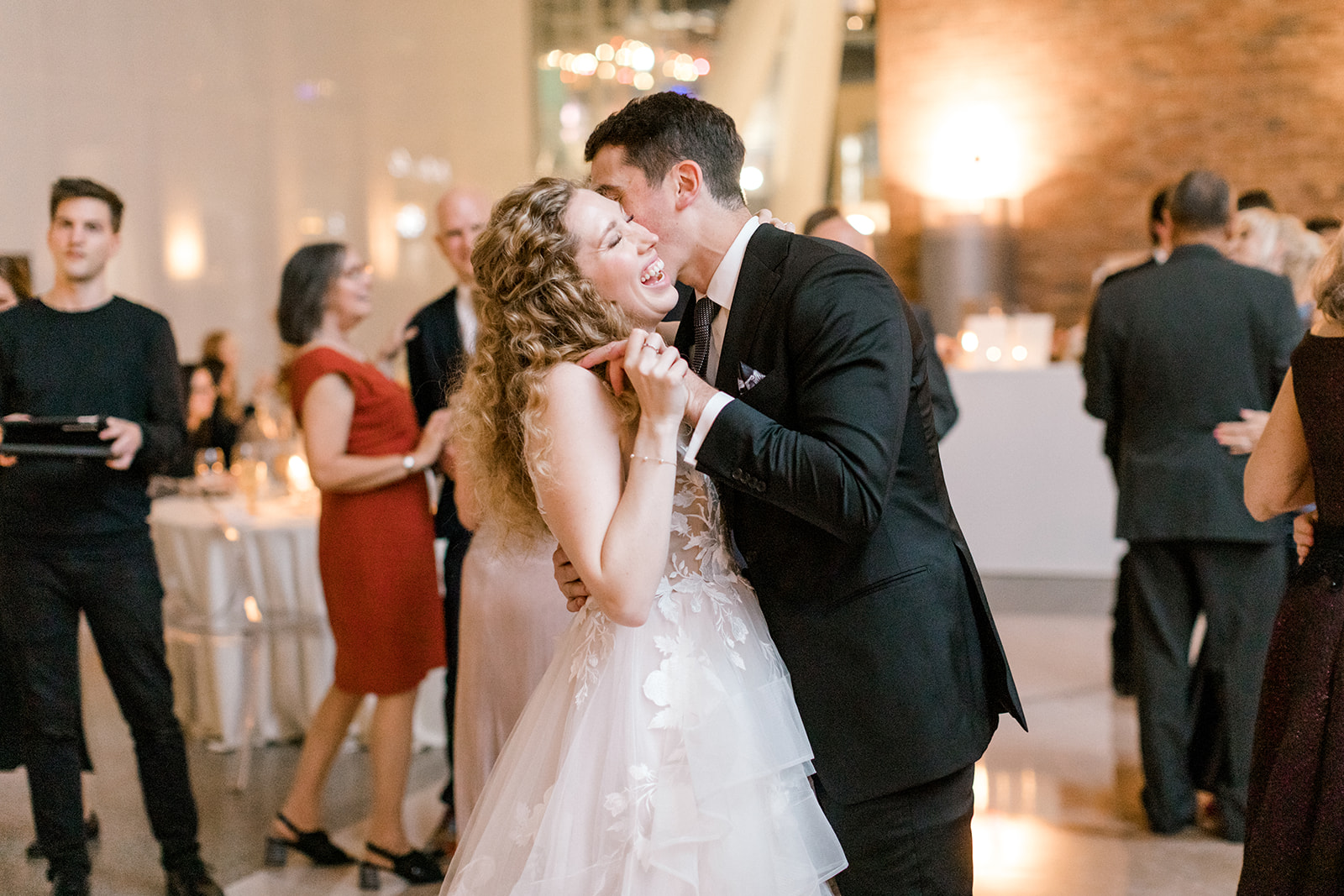 Couple's First Dance during wedding reception at Ricarda's Toronto