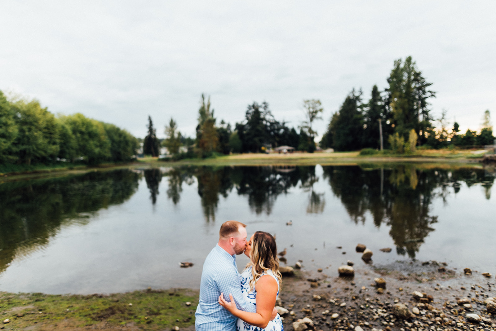 Titlow Beach and Boathouse 19 Engagement