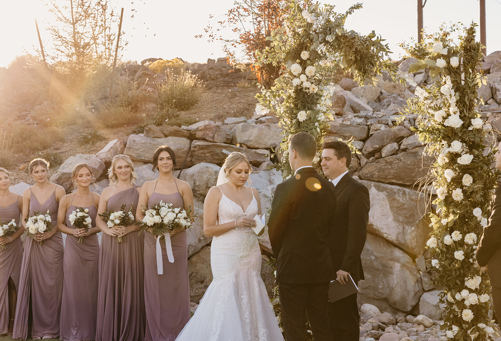 Fall Wedding at Tuscan Falls D’Andrea