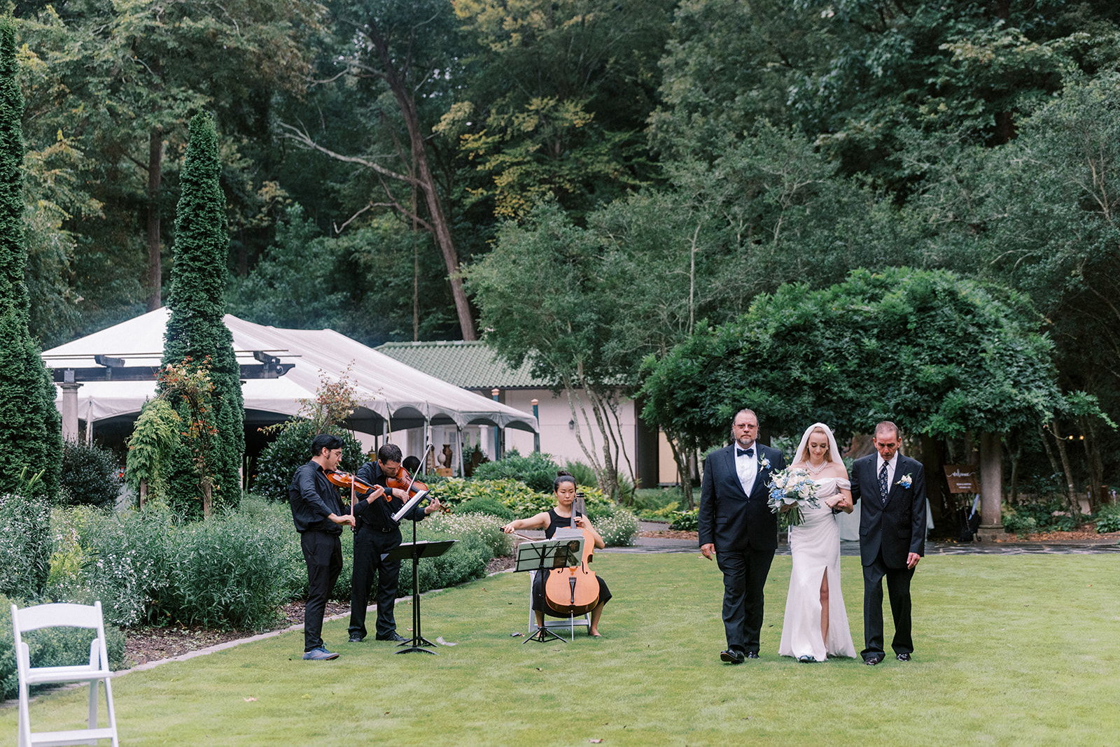 wedding at Cator Woolford Gardens in Atlanta