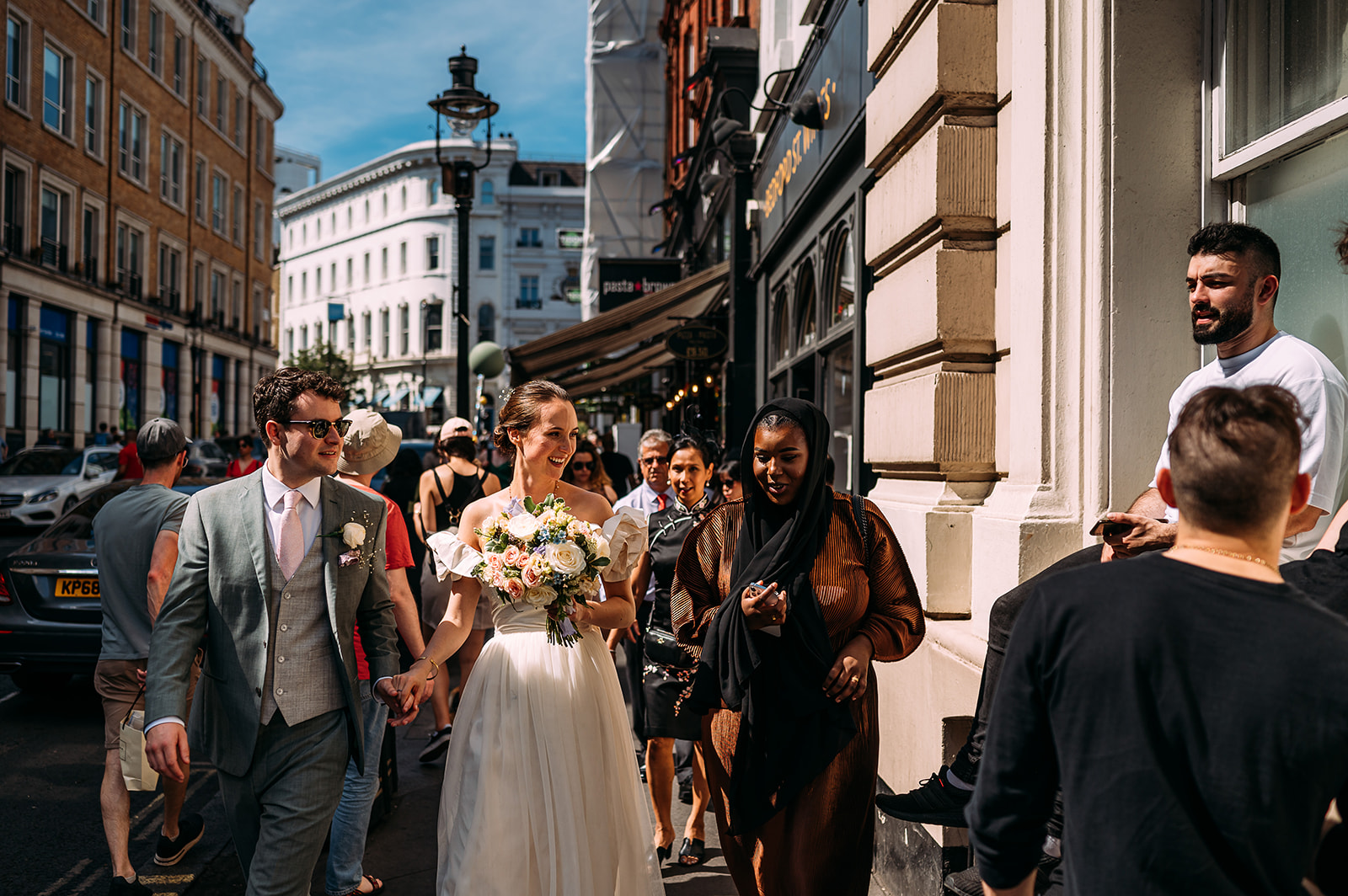 London wedding photography on the Thames
