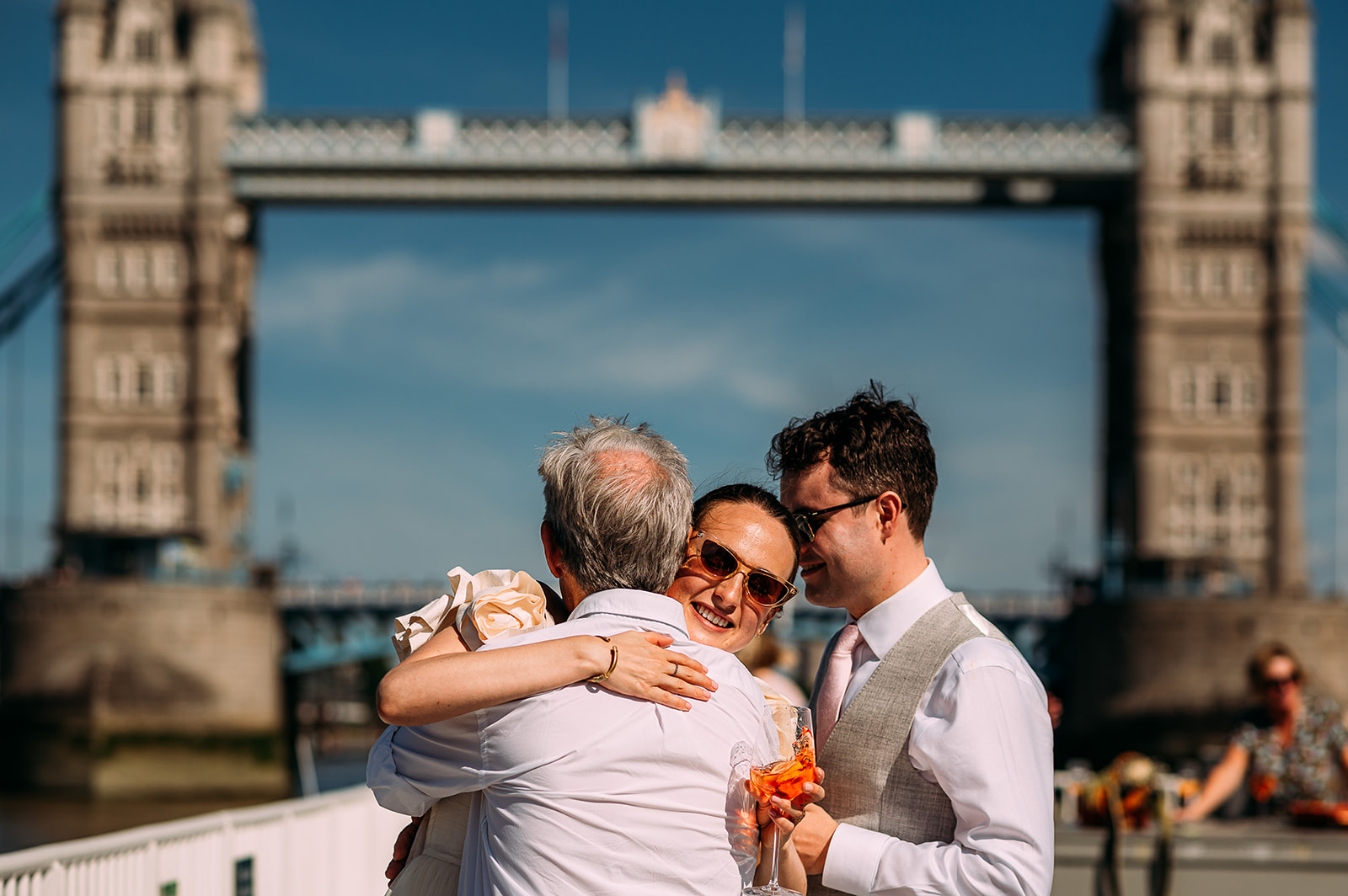 London wedding photography on the Thames