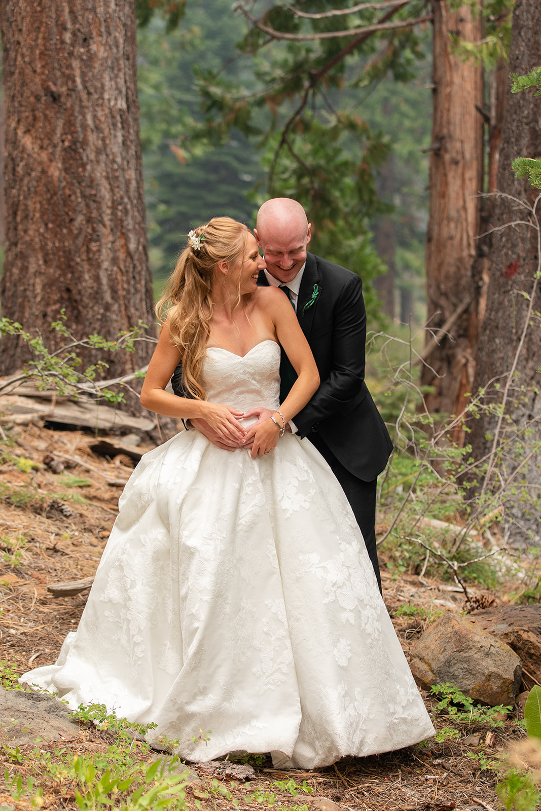Couple Married In the Sierra Mountains 
