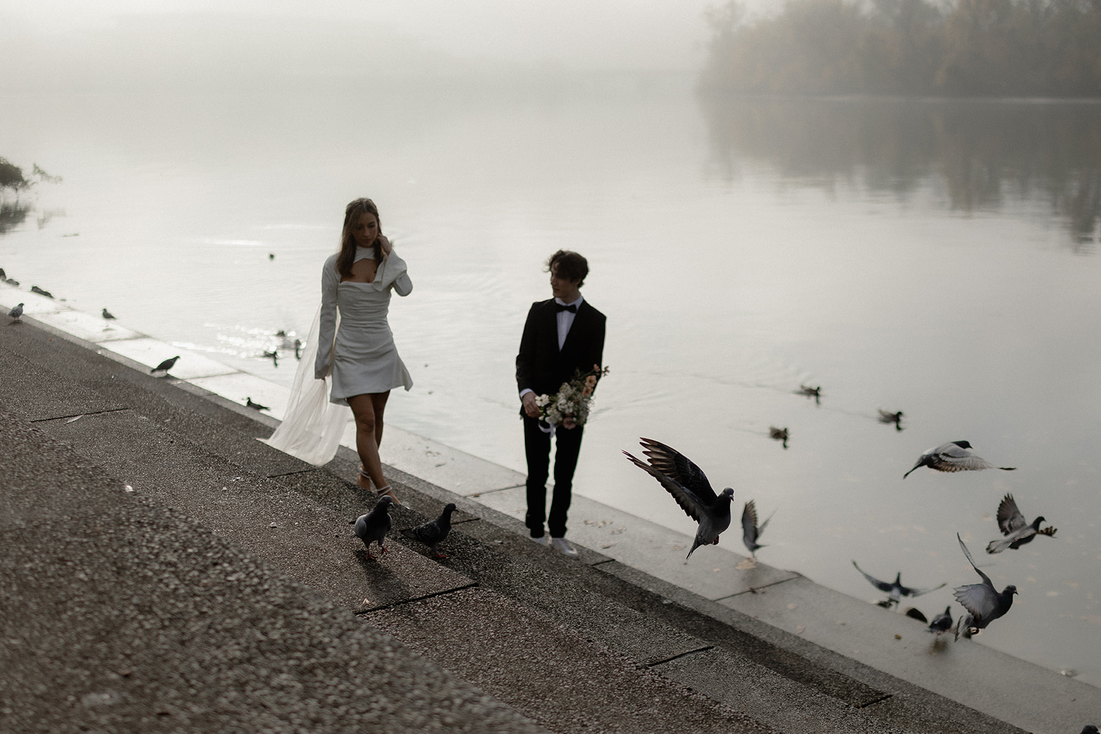 An early morning Georgetown, DC elopement