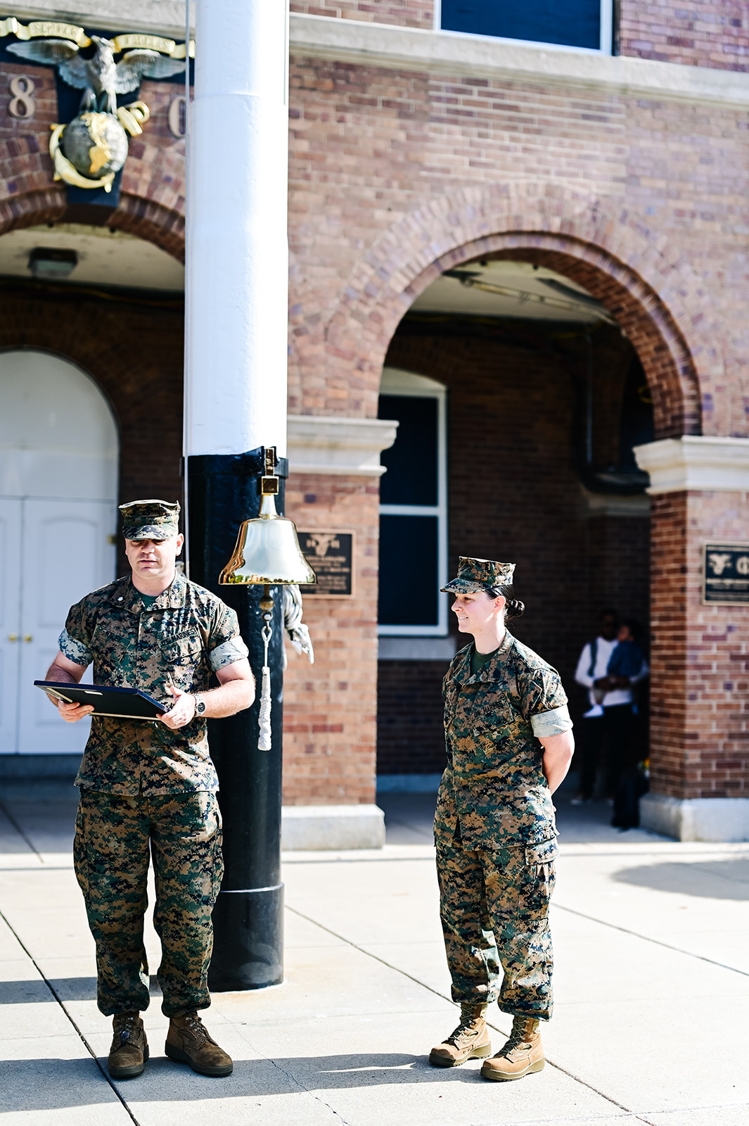 military ceremony photography