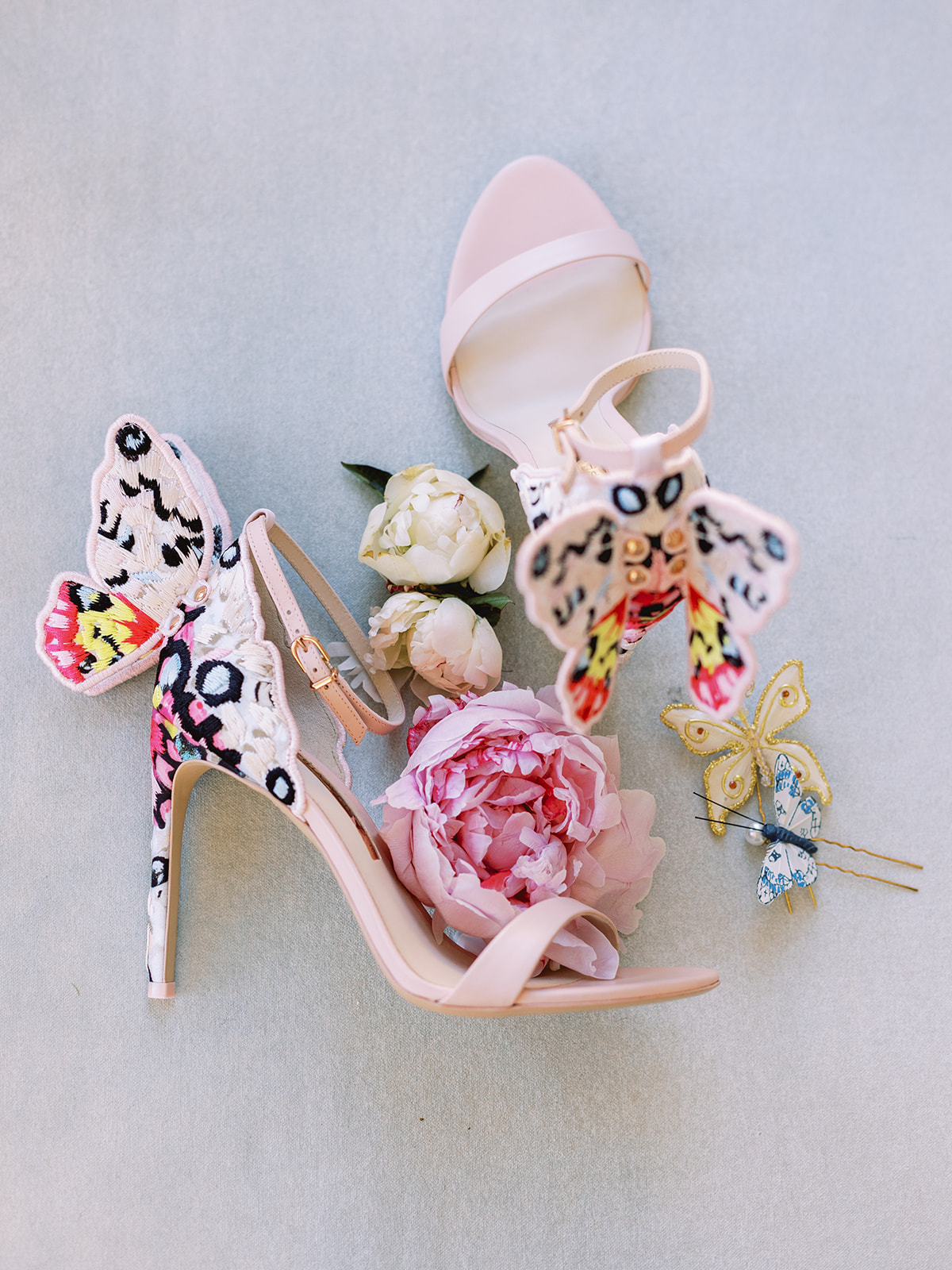 butterfly wedding details pink heel pink peony blue china golden wedding details pearl wedding jewelry butterfly heels