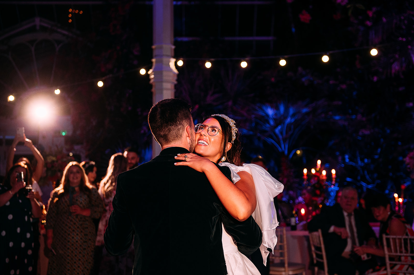 First dance at Sefton palm house