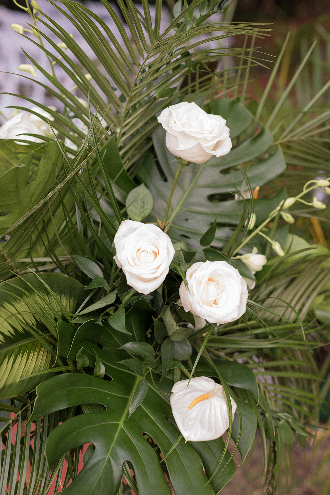 Curtiss Mansion wedding flowers 