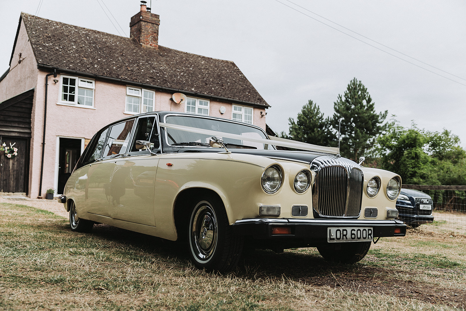 Wedding transport by Lord Cars London. Wedding Photo by Perfect Memories Photography