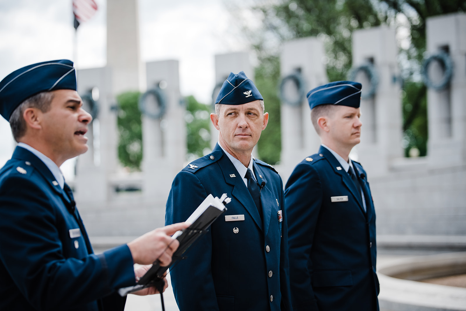 Air force military ceremony