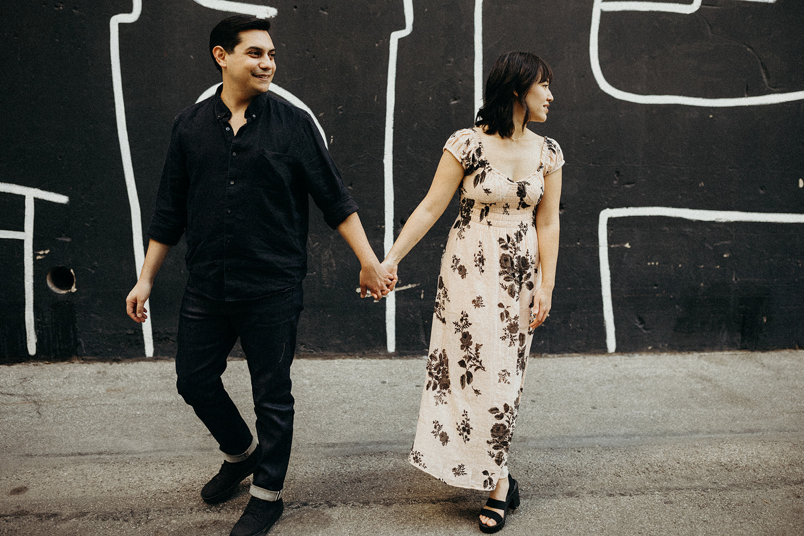 natural engagement photos of a sweet couple by Joe+Kathrina photography