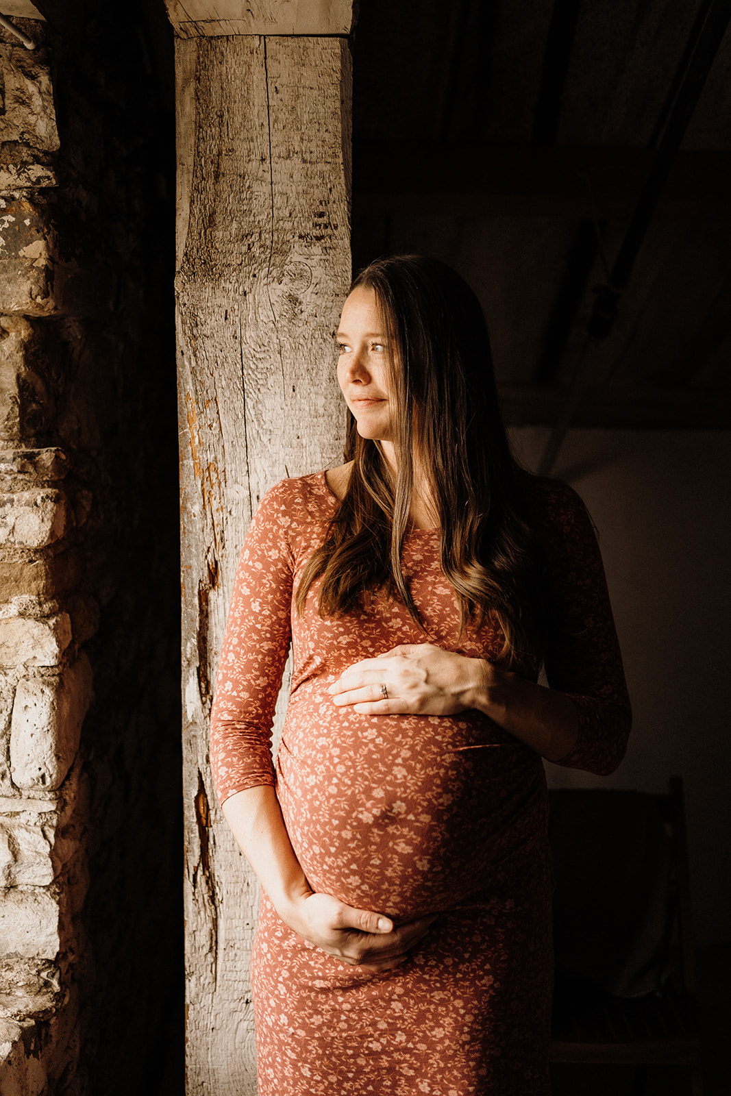 Maternity at Millworks photos by Effie Edits Inc