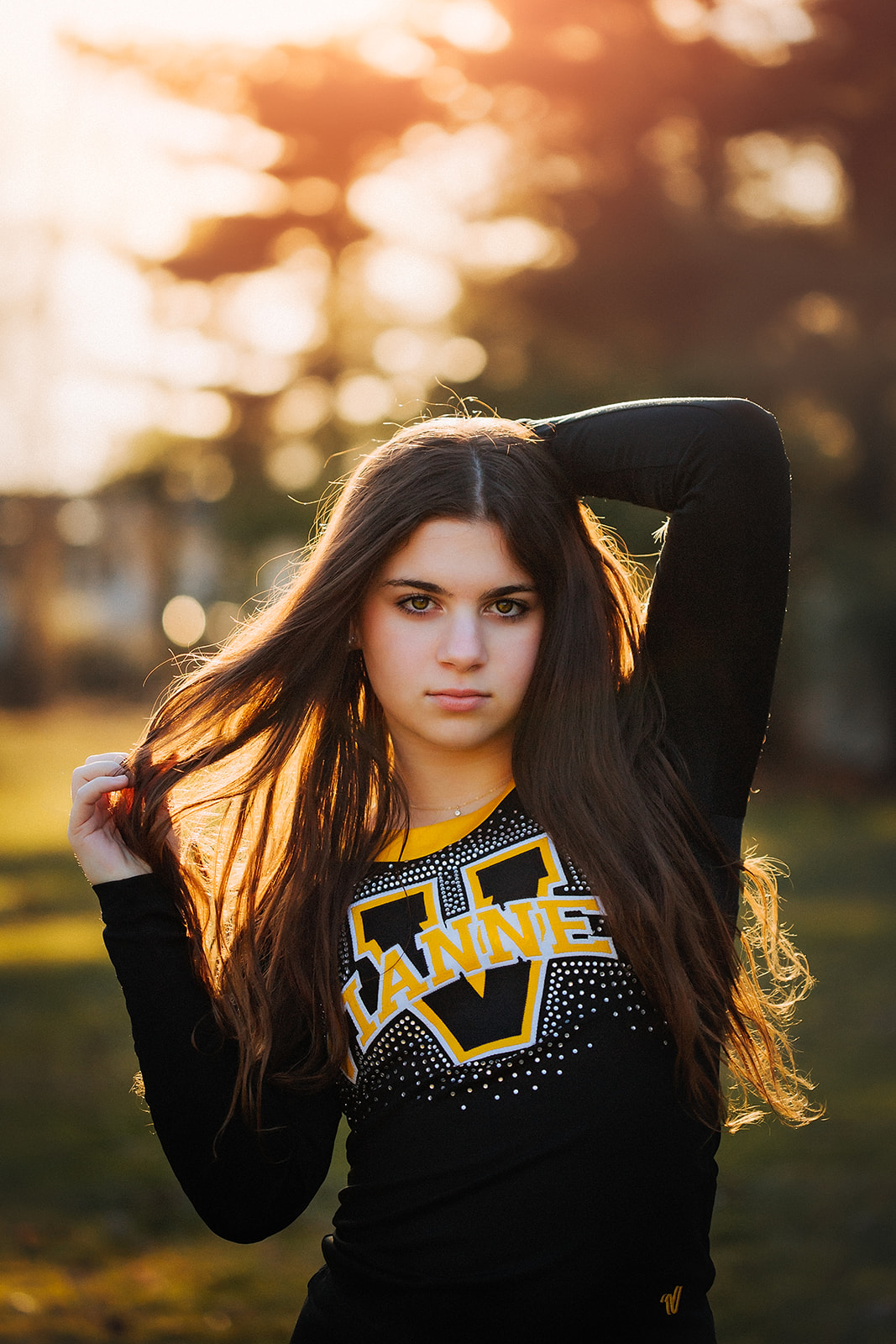 Teen Cheerleader photoshoot in Morristown NJ