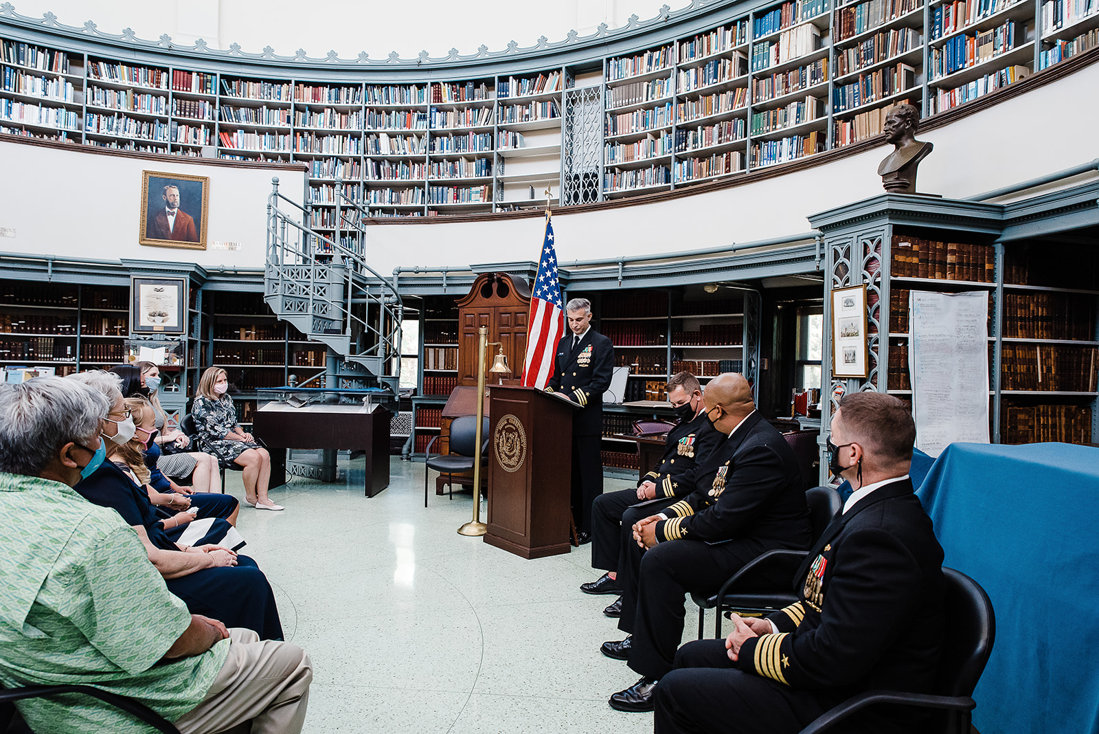 Navy retirement photography in Washington DC