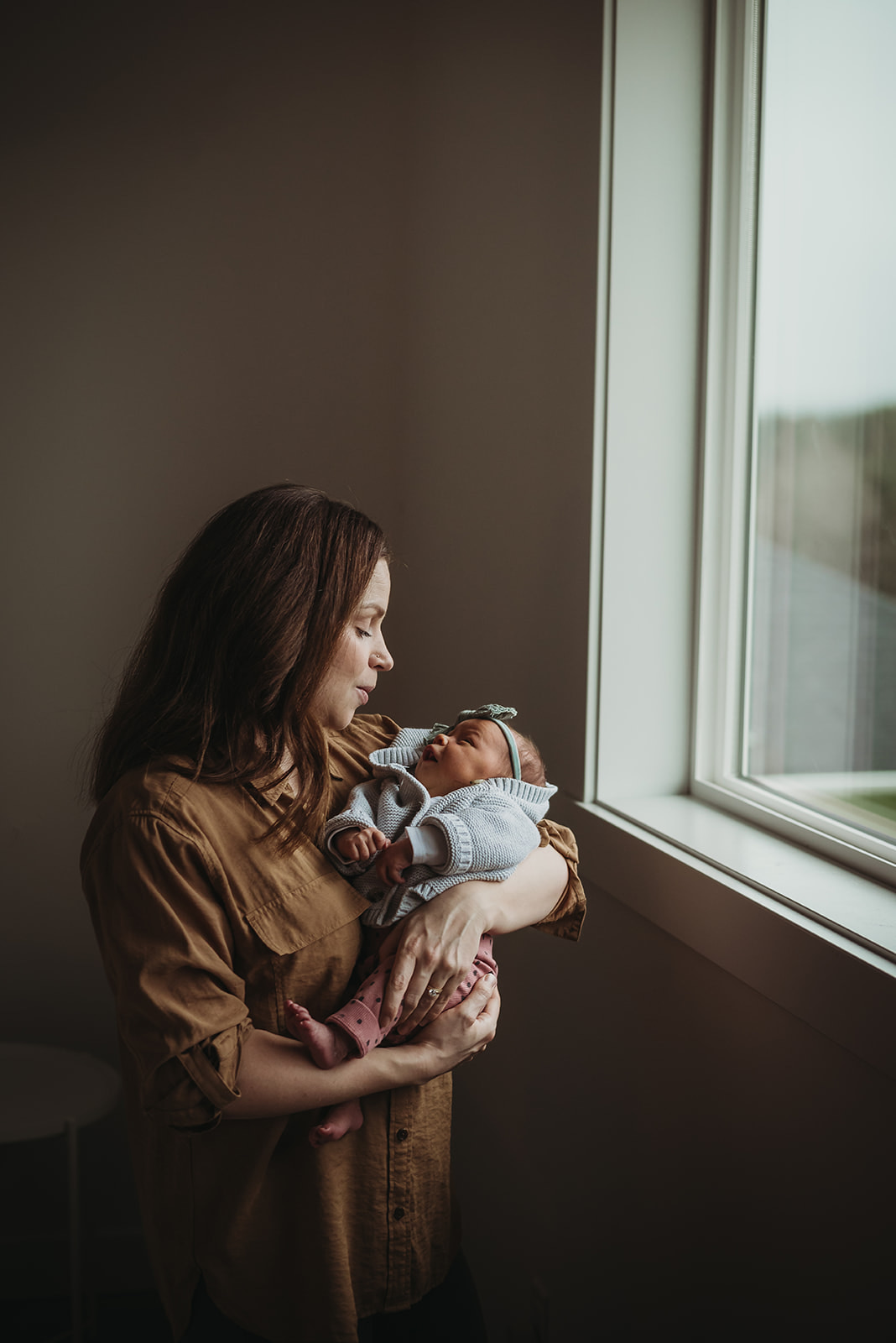 Beautiful home newborn photography session captured in the Comox Valley, BC, Canada