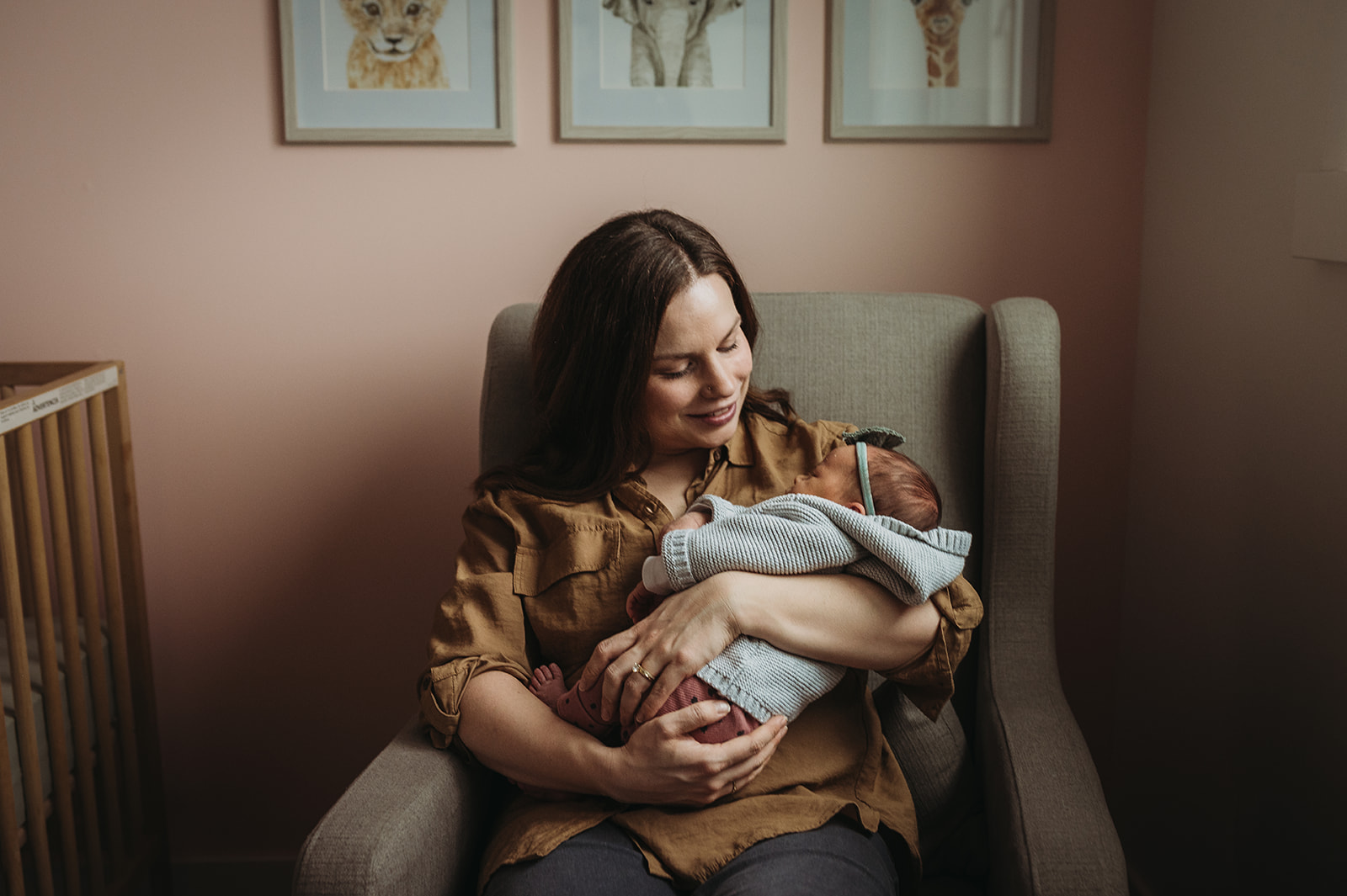 Beautiful home newborn photography session captured in the Comox Valley, BC, Canada