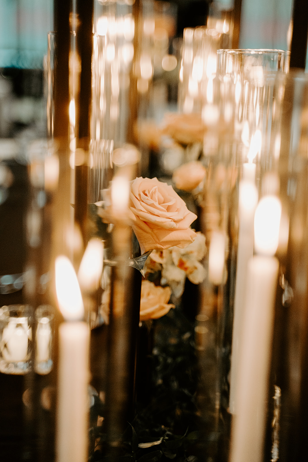 JW Marriott Wedding Reception with Floral Installations 