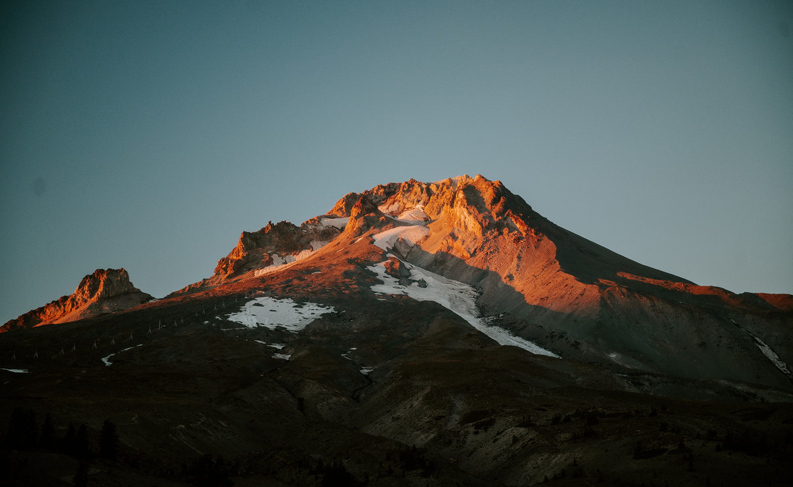 Mt. Hood at Sunset from timberline lodge