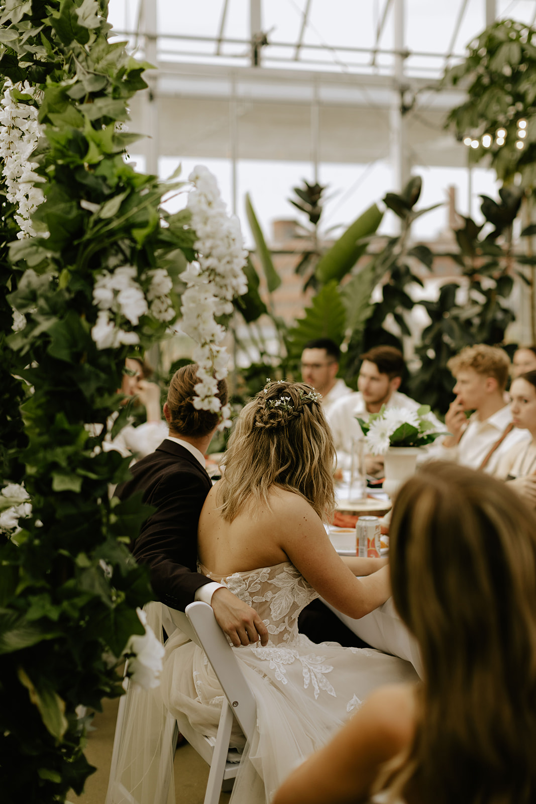 A wedding reception at the Downtown Market in Grand Rapids, Michigan