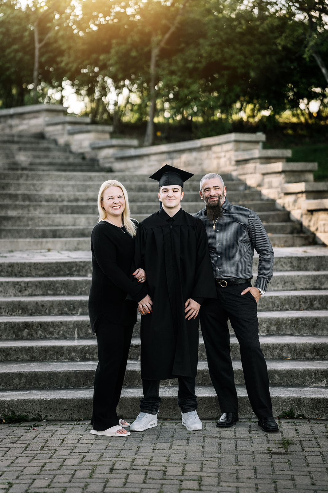 graduate with family Oshawa