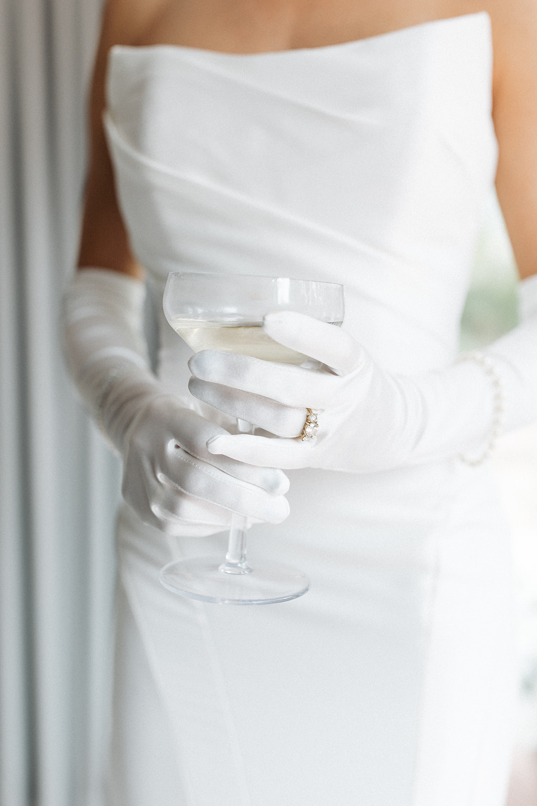 gloves for a wedding dress