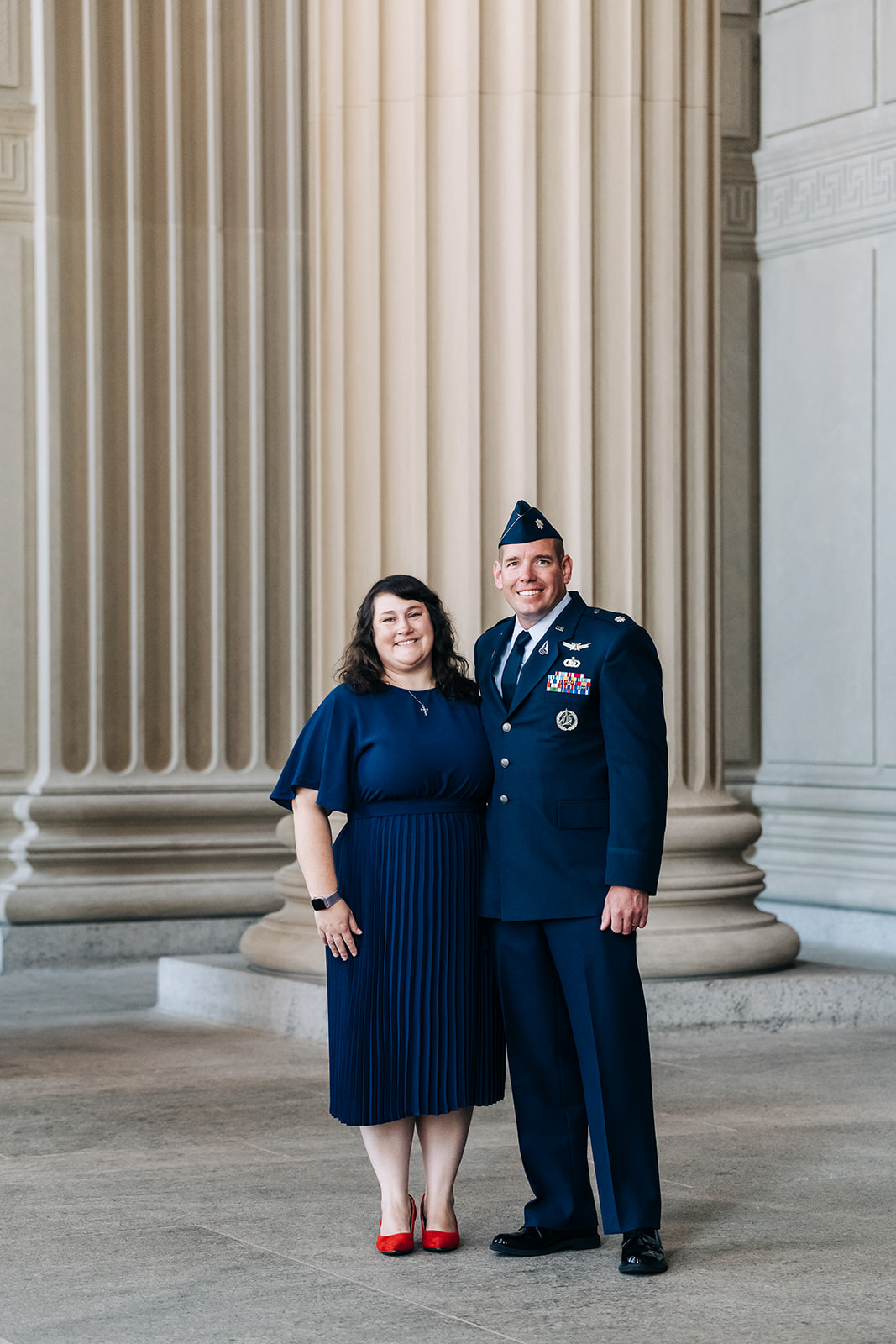 Air Force promotion photographer in Washington DC