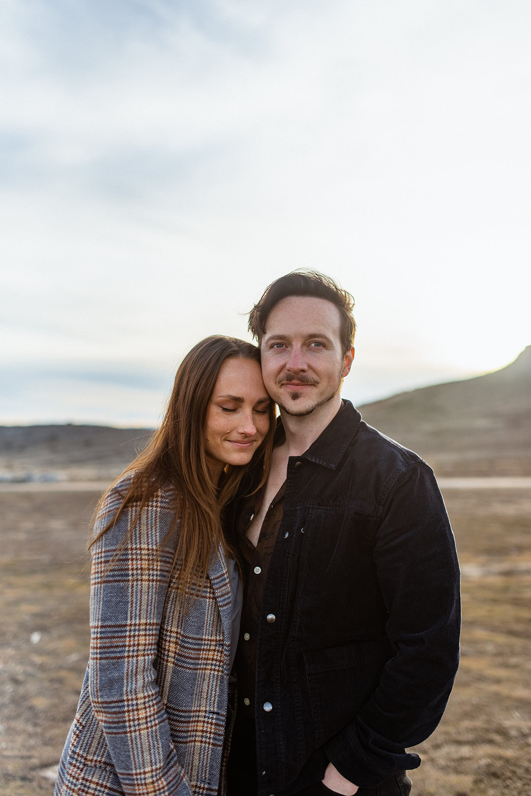 Utah west desert engagement couple photos, utah wedding photographer, documentary artistic photography Alyssa Sorenson
