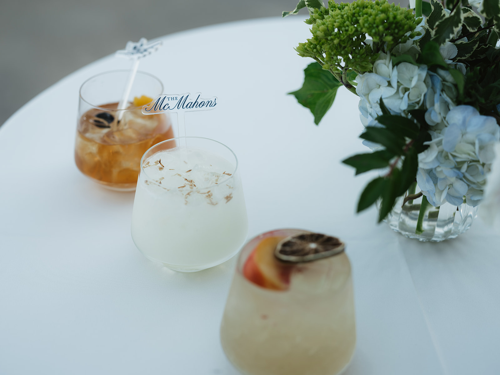 craft cocktails for wedding guests