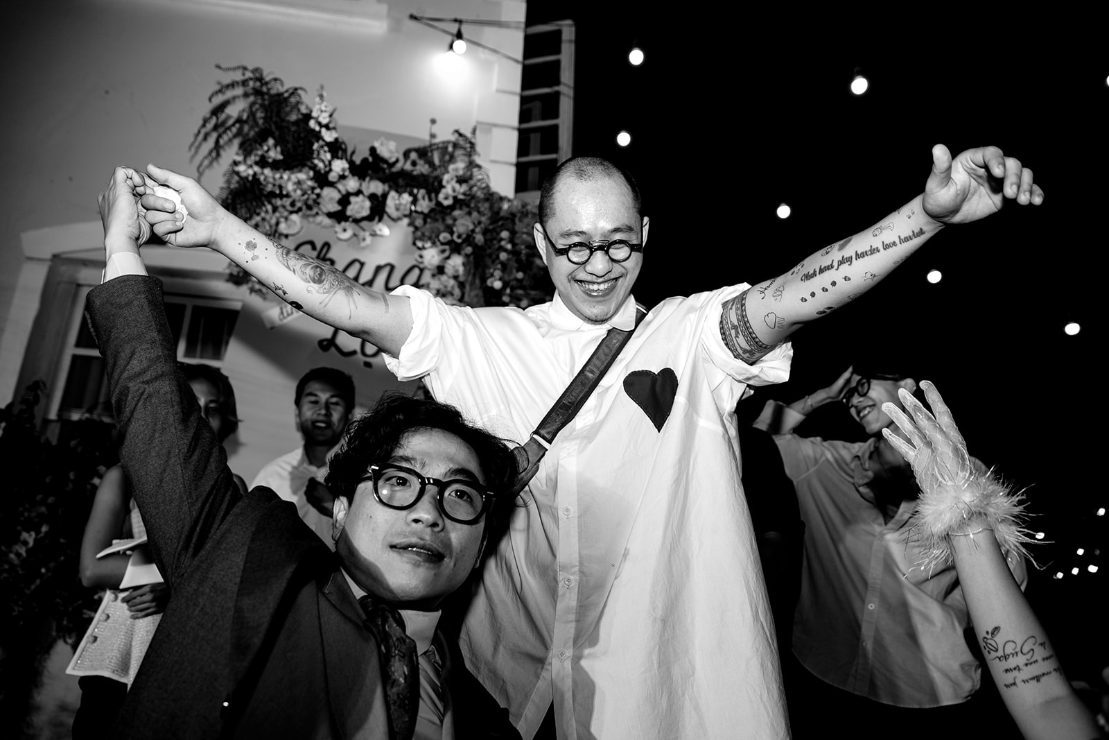 party in a micro intimate wedding in Dalat