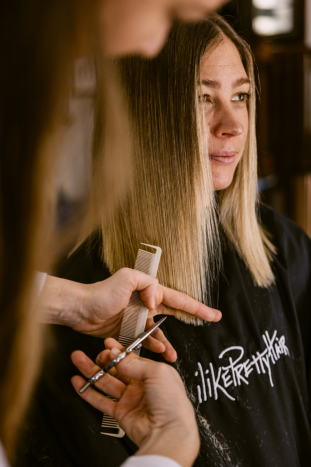 Katie huffman hair cut hair salon breckenridge