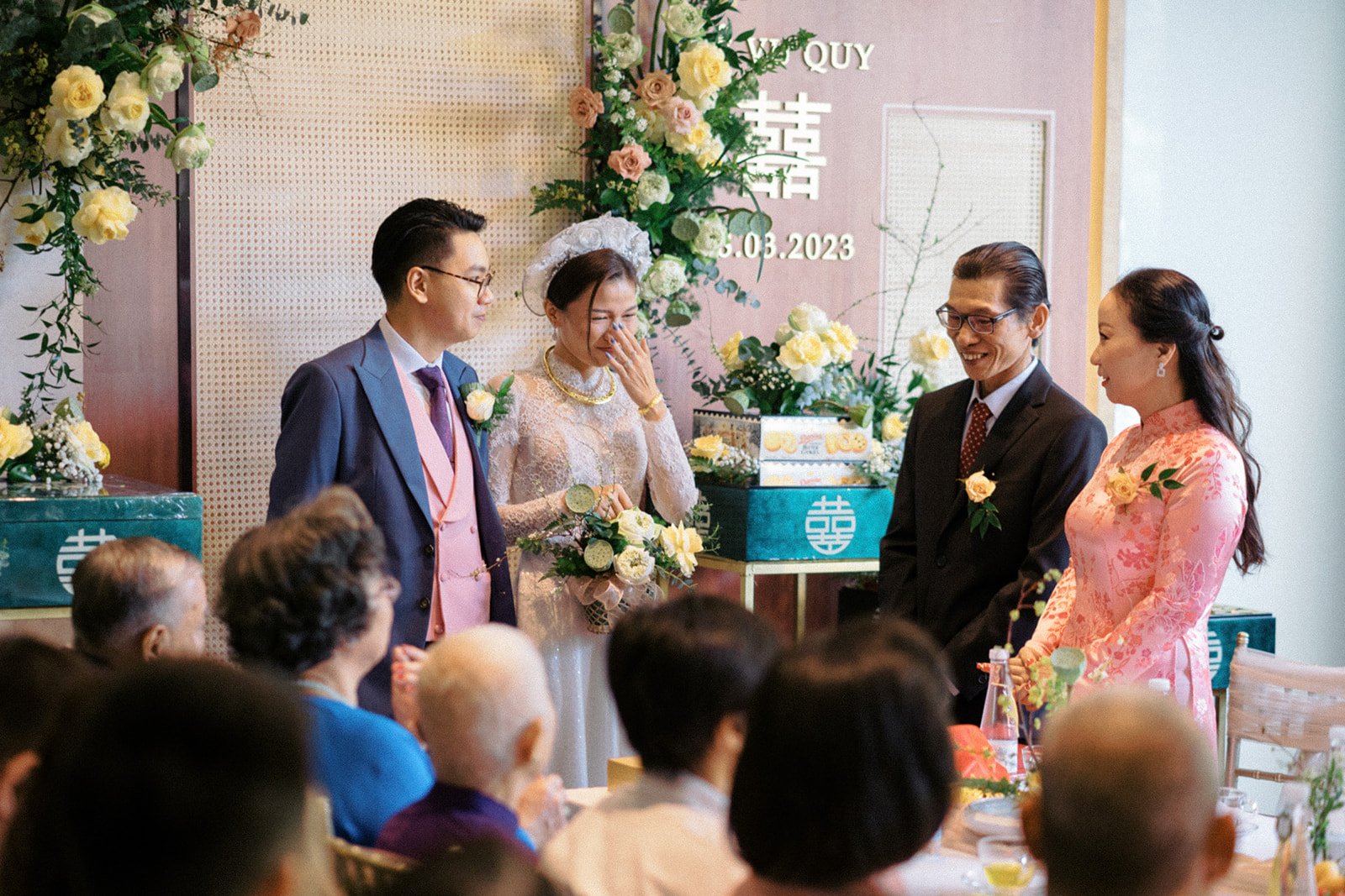 Tradtional wedding ceremony in Saigon