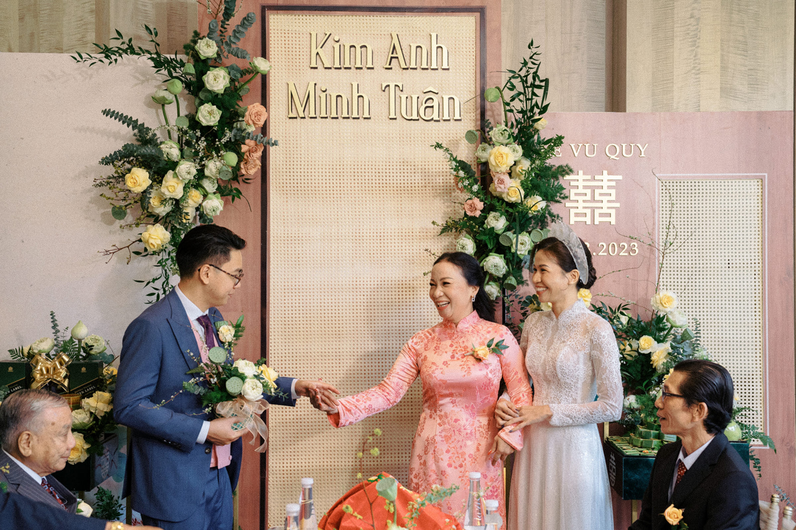 Tradtional wedding ceremony in Saigon