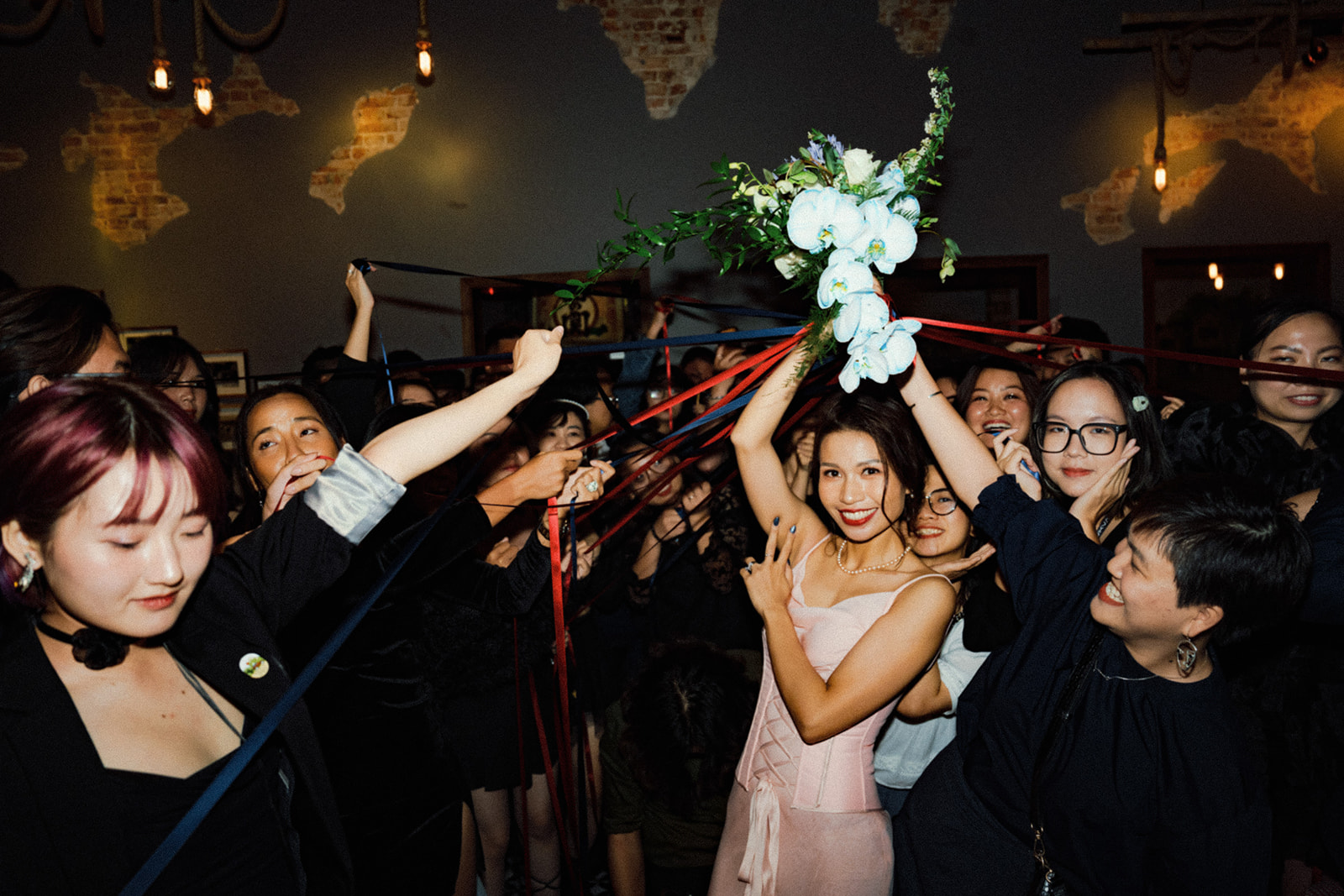 Wedding journalism photography in New WOrld Saigon
