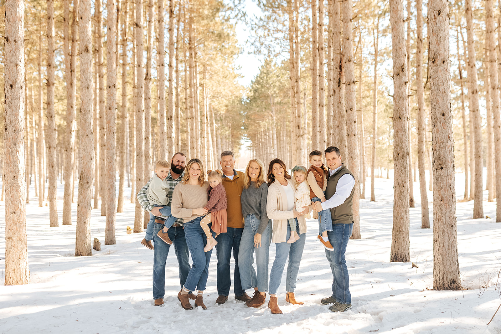 Extended family photographer Monticello MN