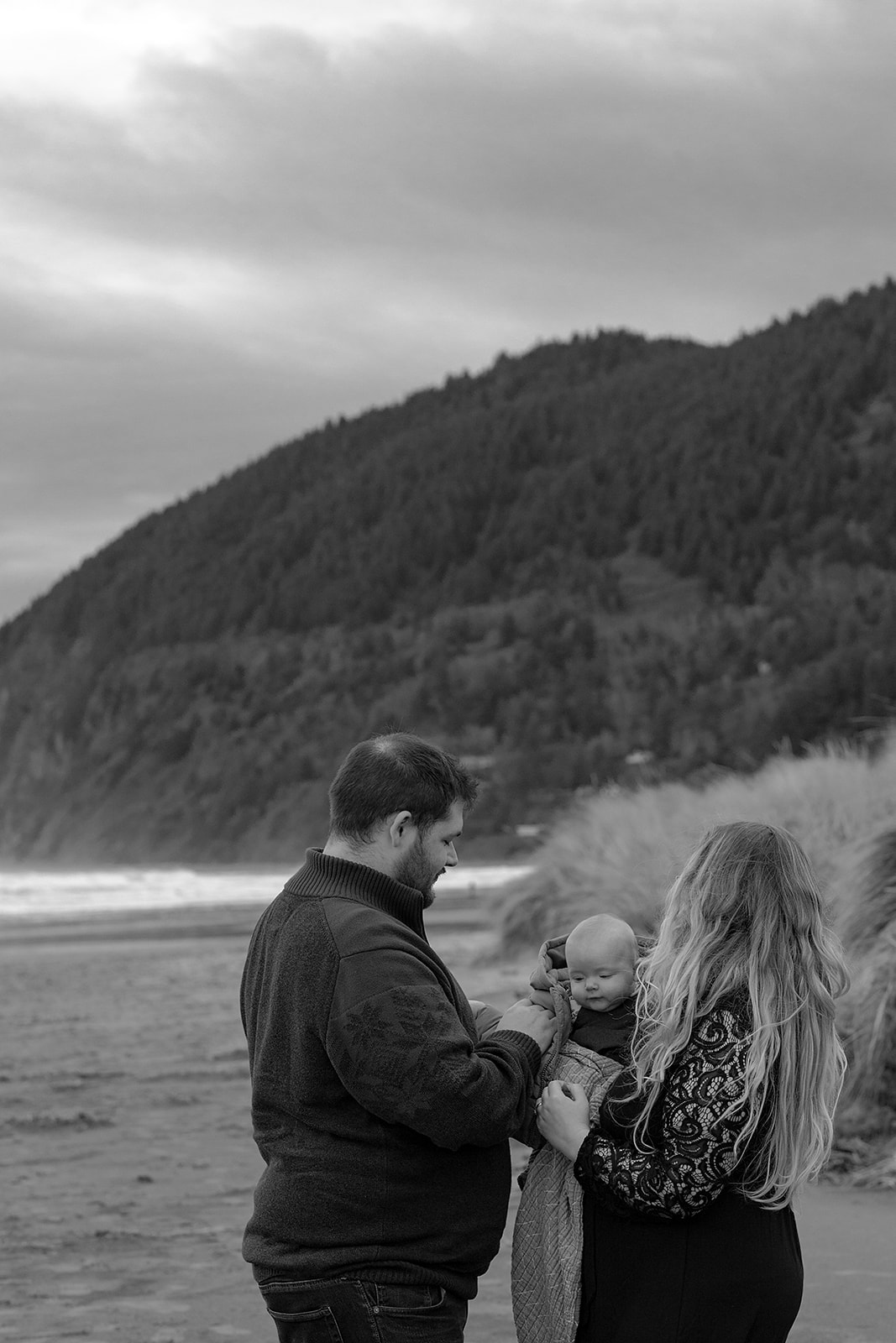 Oregon Coast family photo