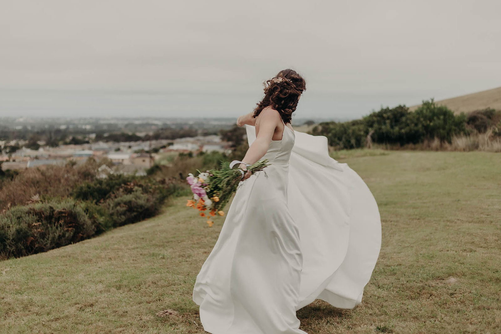 Modern Floral Intimate Wedding In Port Elizabeth, Eastern Cape photographed by Boundless Hearts Photography.