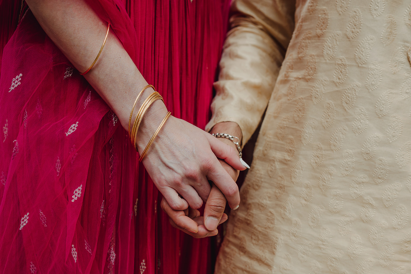 the beautiful moments of a bride and groom as they embark on a memorable journey together, hand in hand.