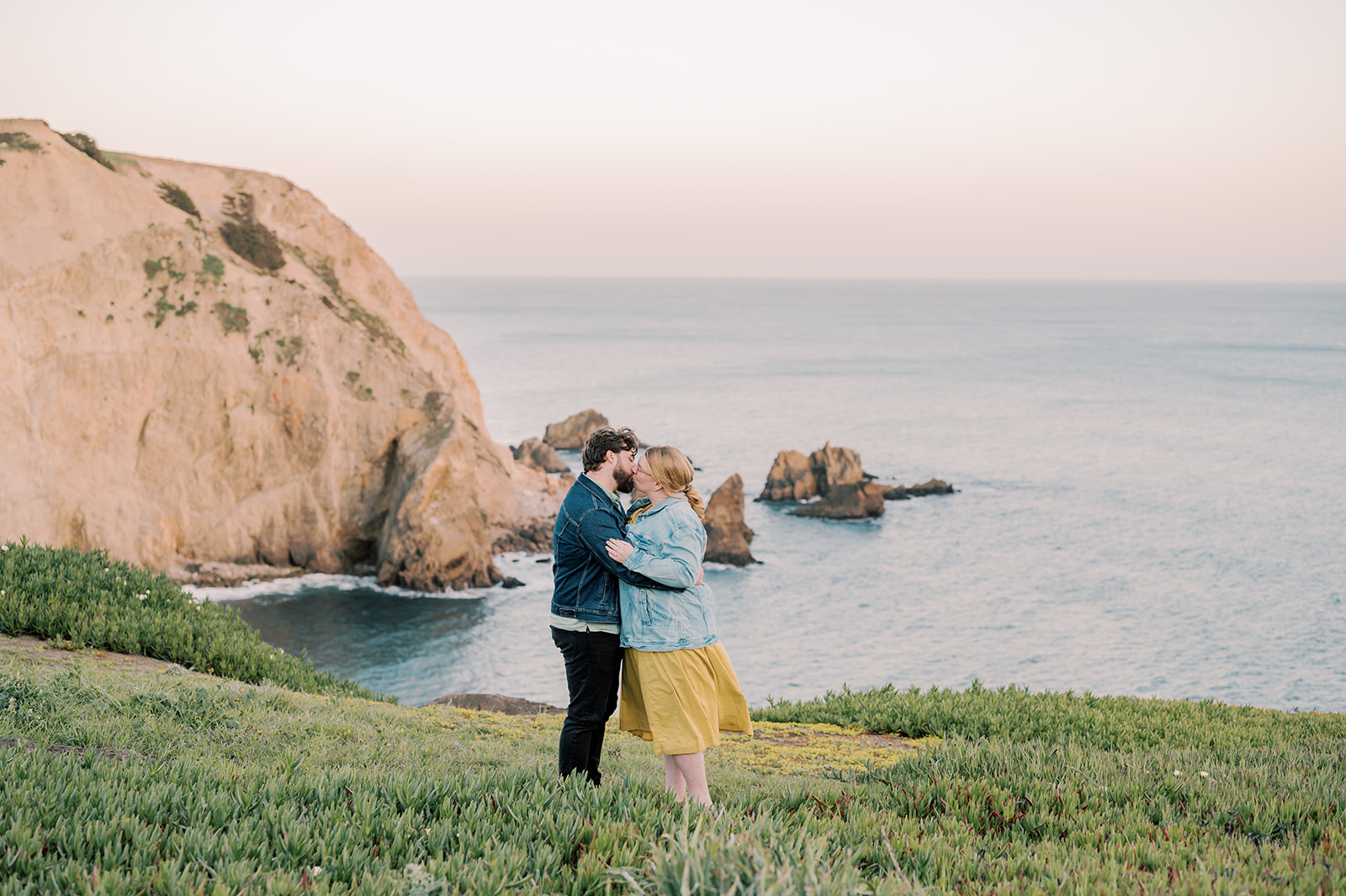 Point Reyes engagement session California 