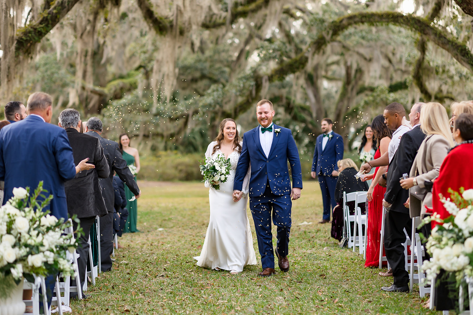 ceremony wedding goodwood oak trees