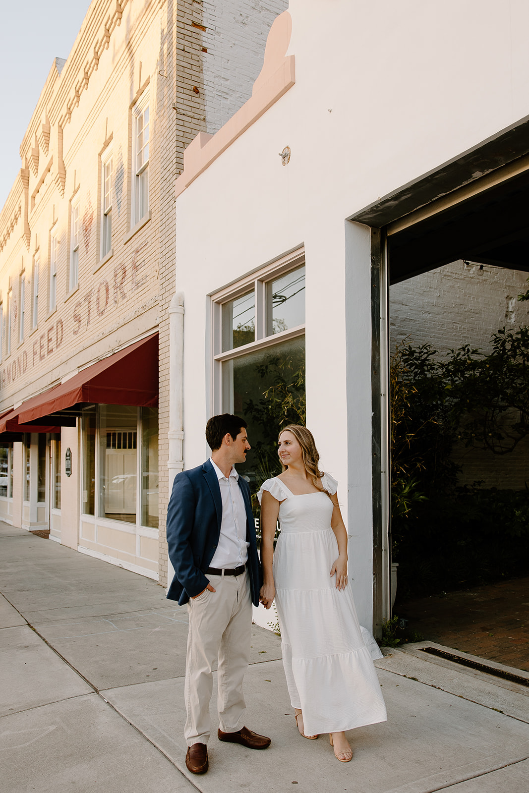Downtown Wilmington engagement pictures