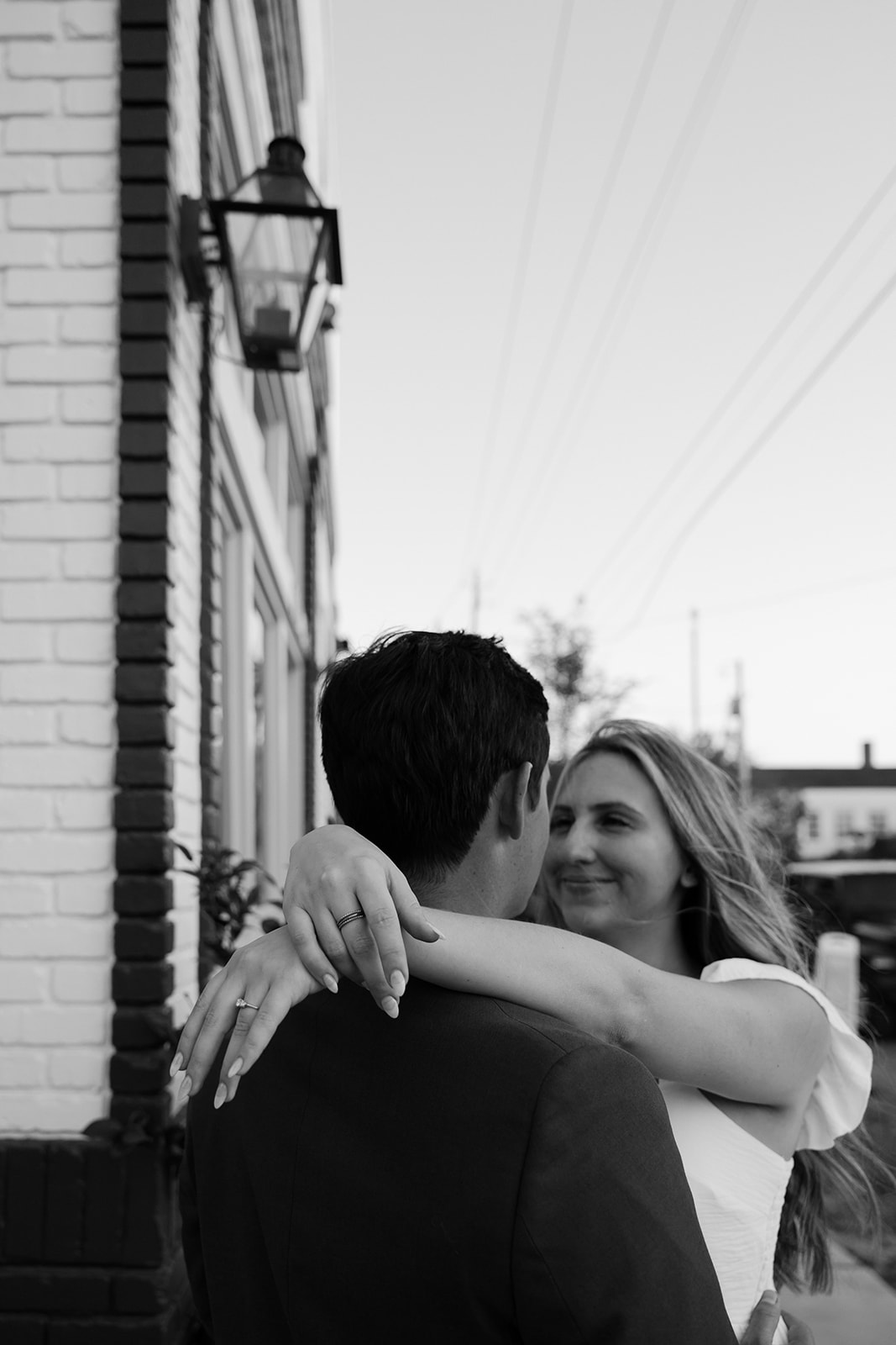 Downtown Wilmington engagment pictures.